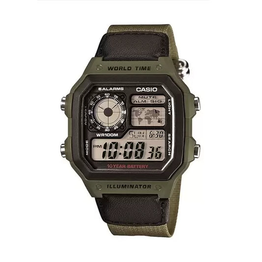 CASIO AE-1200WHB-3BVDF MEN WATCH