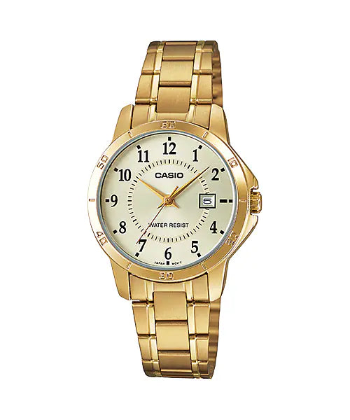 CASIO LTP-V004G-9B WOMEN WATCH