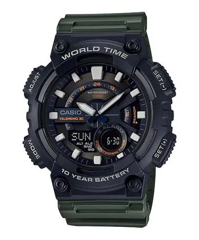 CASIO AEQ-110W-3AVDF MEN WATCH